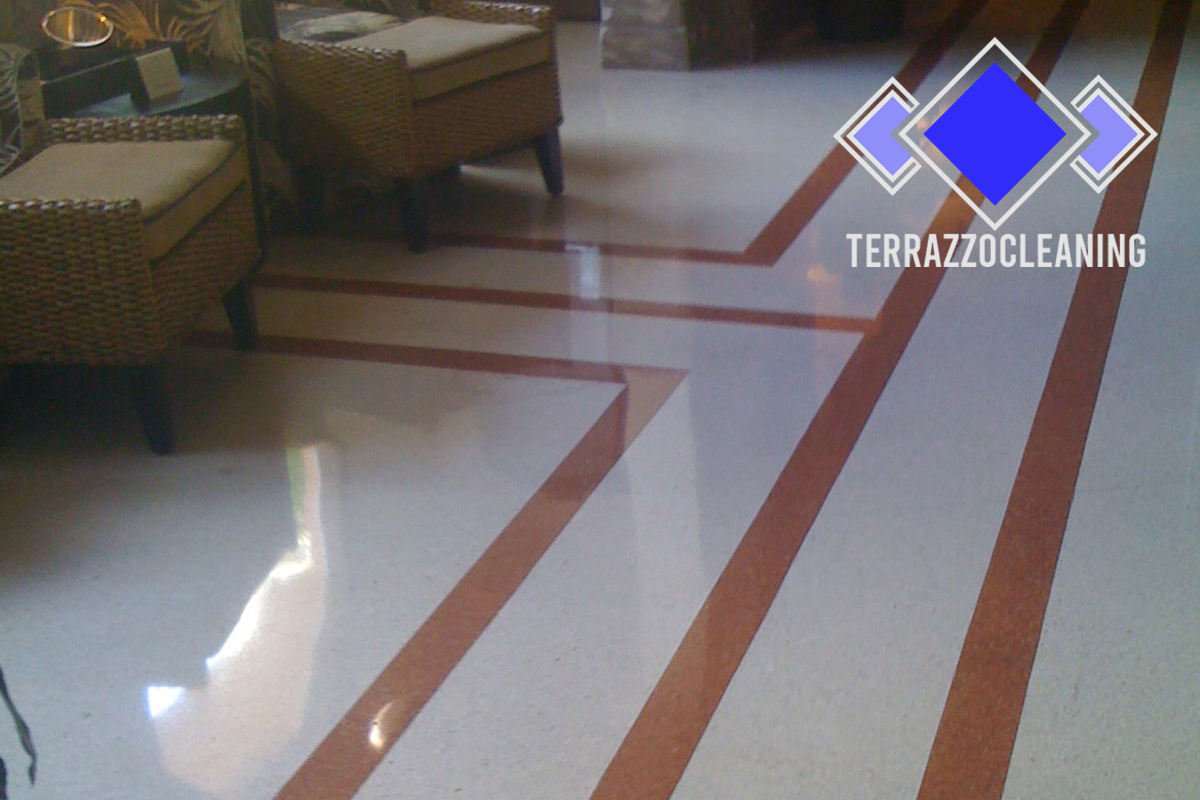 Terrazzo Floor Clean Restoration Service Miami