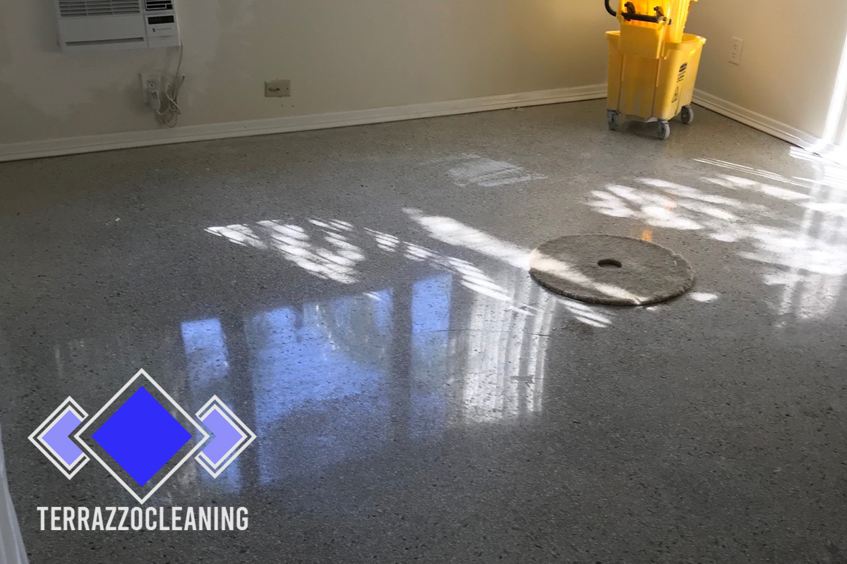 Clean Polishing Terrazzo Floors Miami