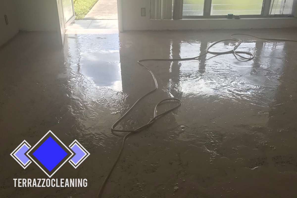 Cleaning Terrazzo Floor Service Miami