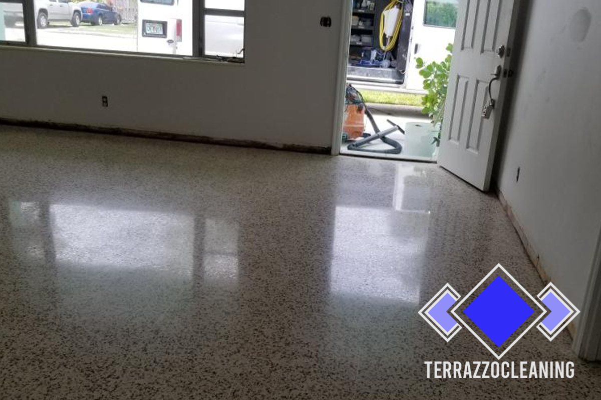 Restoration Terrazzo Floors Service Company Miami