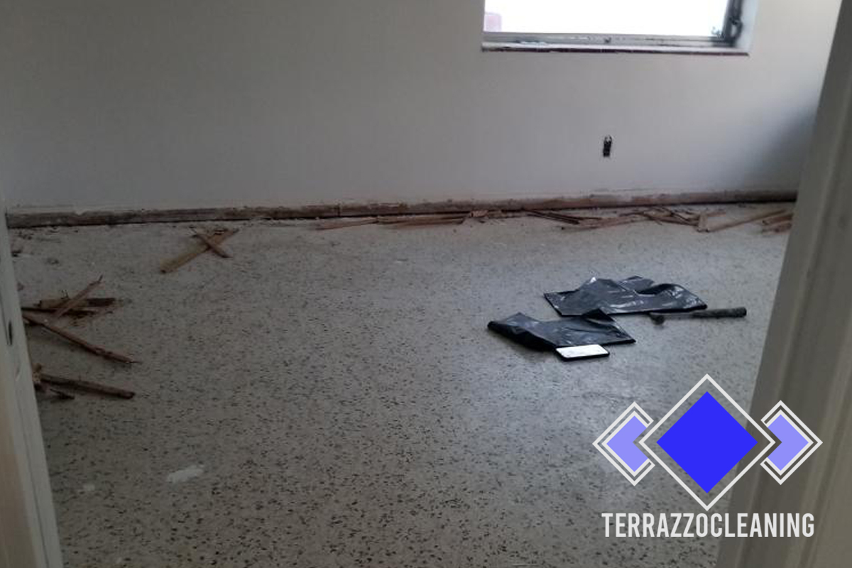 Restoring Terrazzo Floor Process Miami