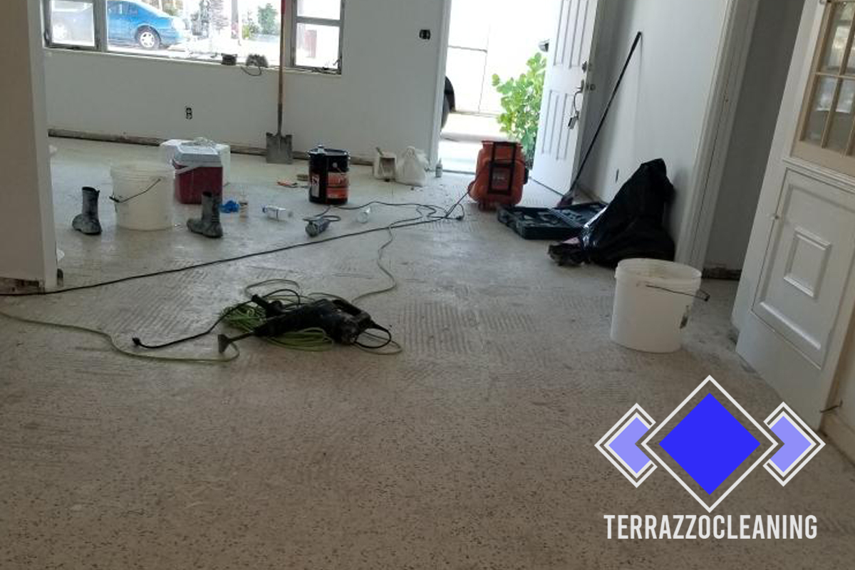 Terrazzo Floor Restoration Service Miami