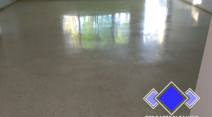 Terrazzo Restoration Polishing and Repair in Fort Lauderdale